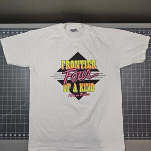 Vintage Frontier Casino Tshirt Large Las Vegas 80s Winner Singlestitch Gambling